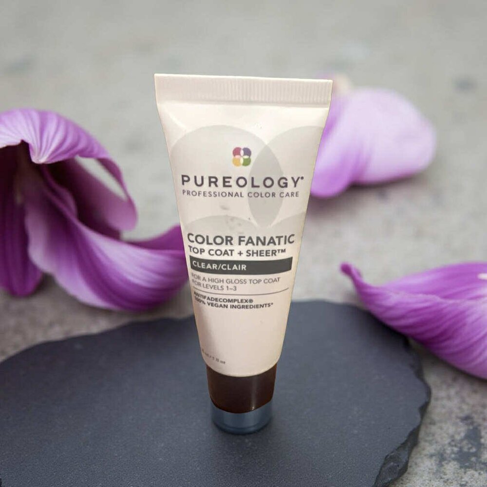 Pureology Color Fanatic Top Coat + Sheer Clear – 1 oz Sample